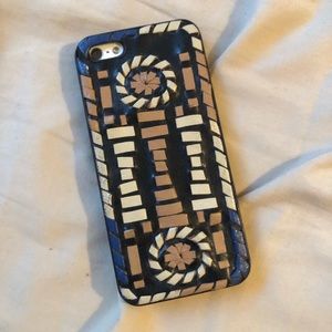 Genuine Leather Free People iPhone 5/5s Phone Case